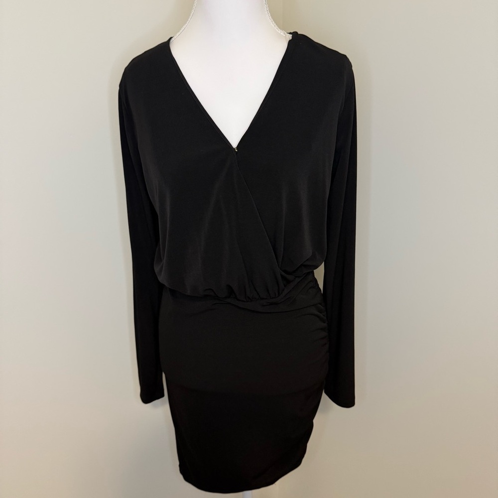 Michael Kors Black Long Sleeve Dress